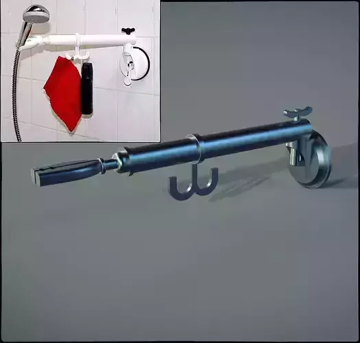 Functional Shower Holder  3D print model