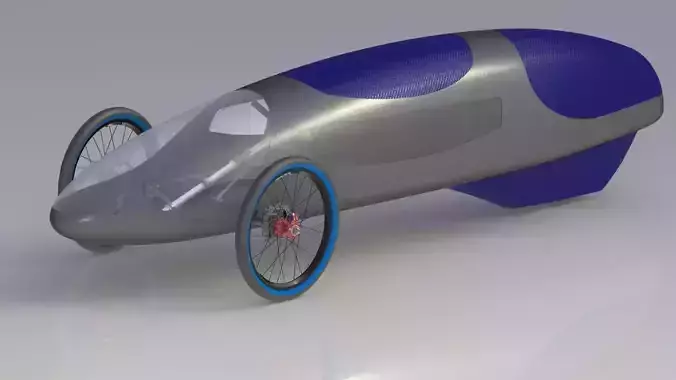 Shell Electric Eco Car2016 King Saud University  3D print model