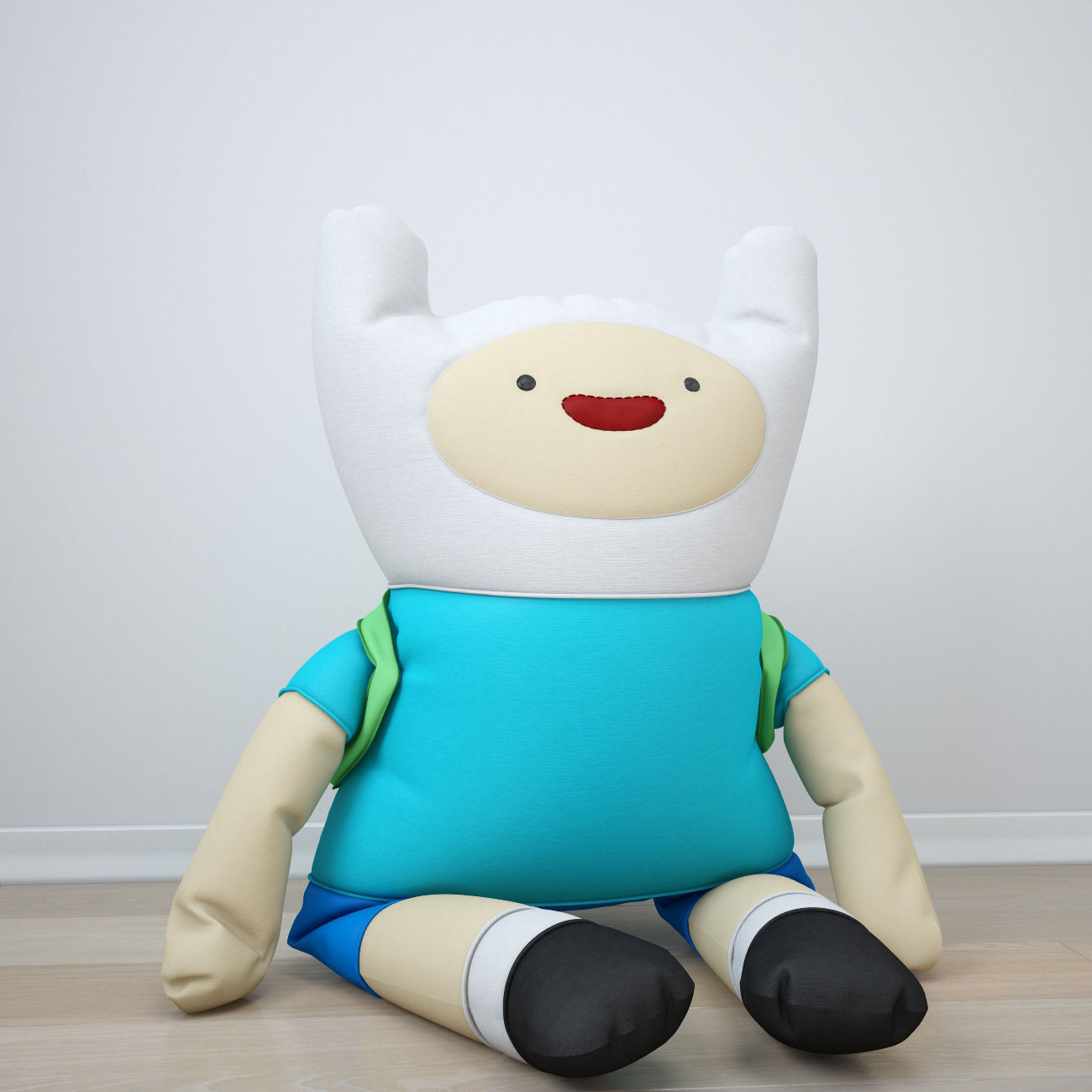Finn toy 3D model_1