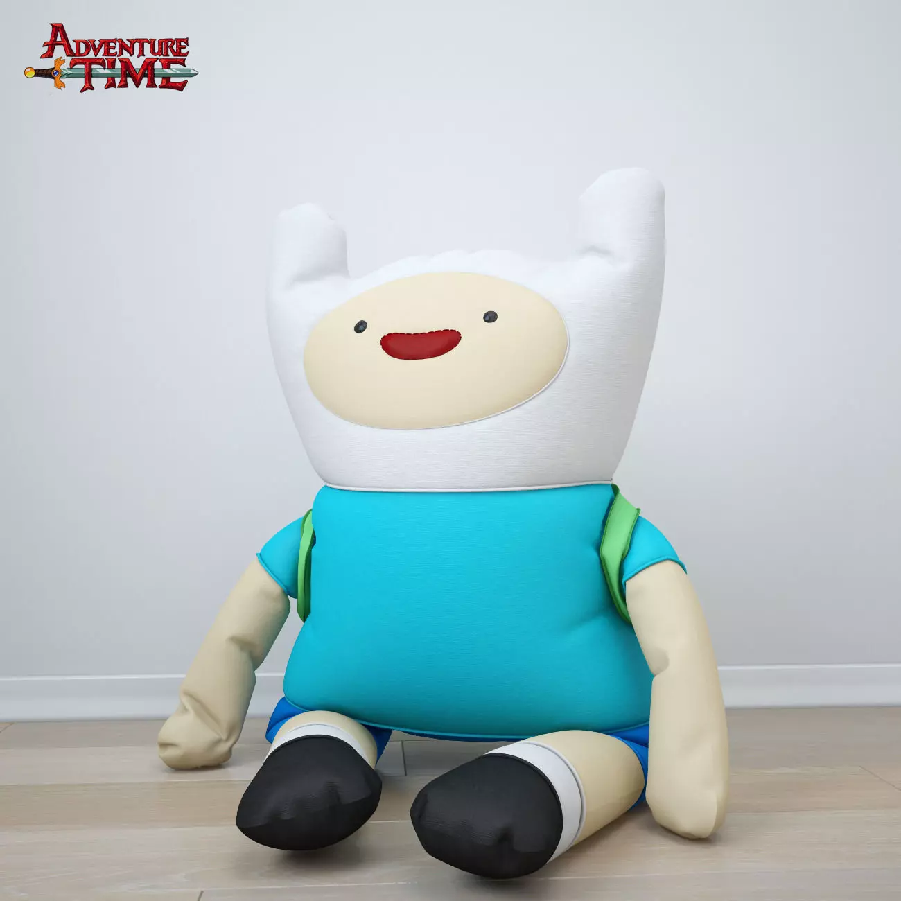 Finn toy 3D model_0