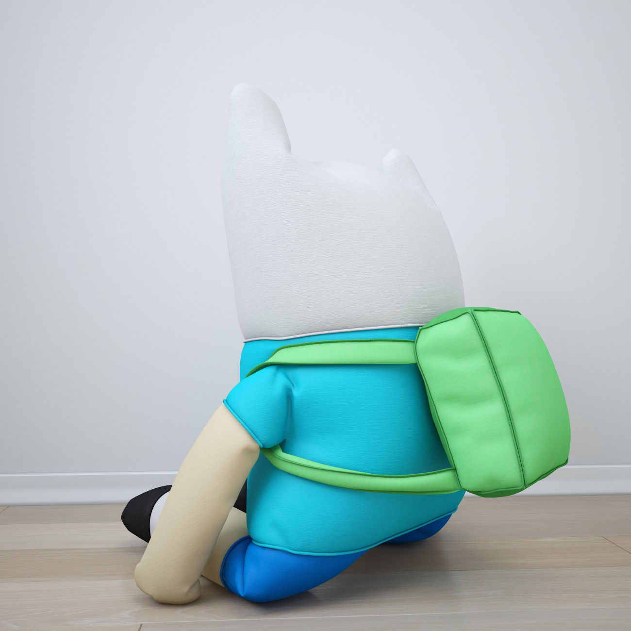 Finn toy 3D model_2