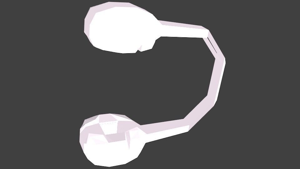 HeadPhone ExTra Low-poly 3D model_1