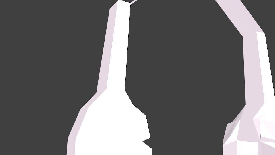 Headphone X pair of headphones Low-poly 3D model_6