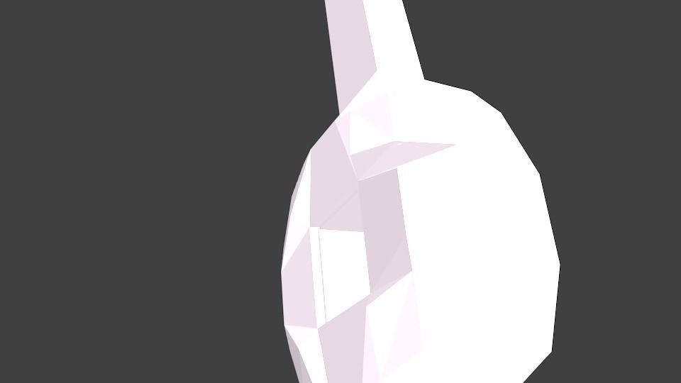 Headphone X pair of headphones Low-poly 3D model_11