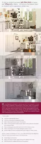 Cabinet advertisement for kitchen