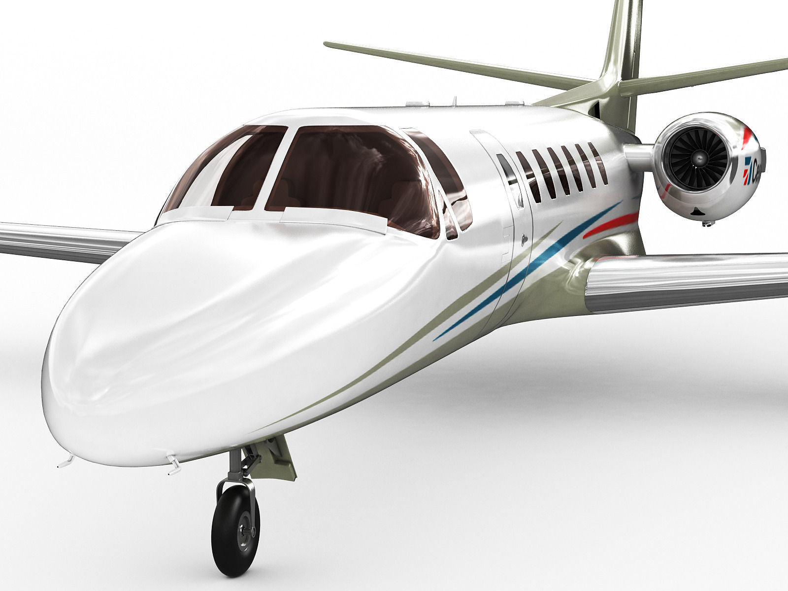 Cessna 560 Citation V 3D model_3