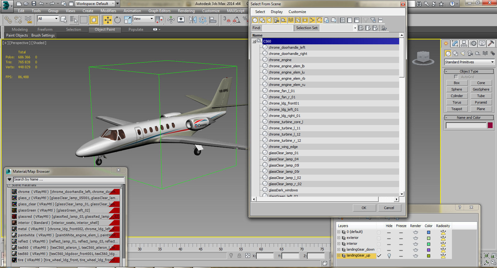 Cessna 560 Citation V 3D model_19
