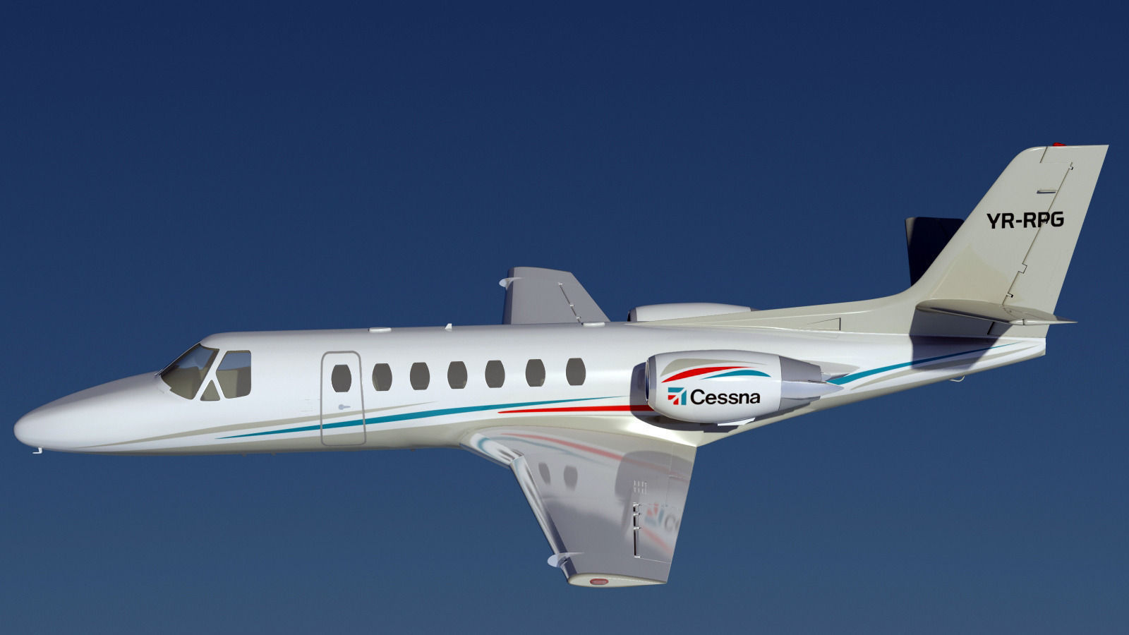Cessna 560 Citation V 3D model_12
