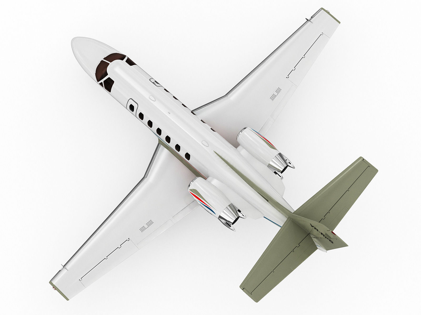 Cessna 560 Citation V 3D model_7