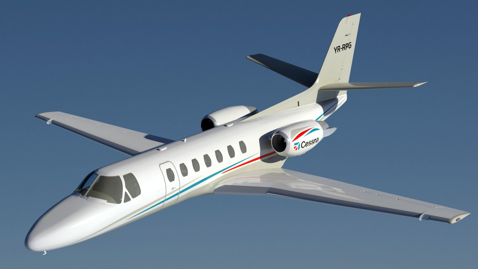 Cessna 560 Citation V 3D model_10