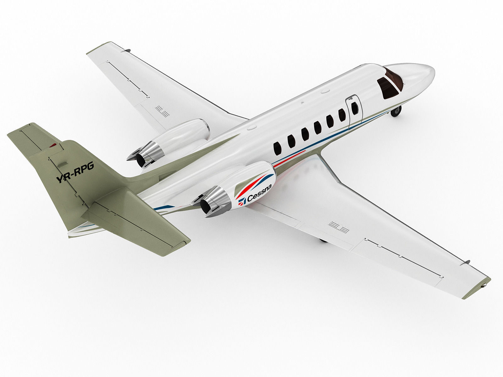 Cessna 560 Citation V 3D model_4