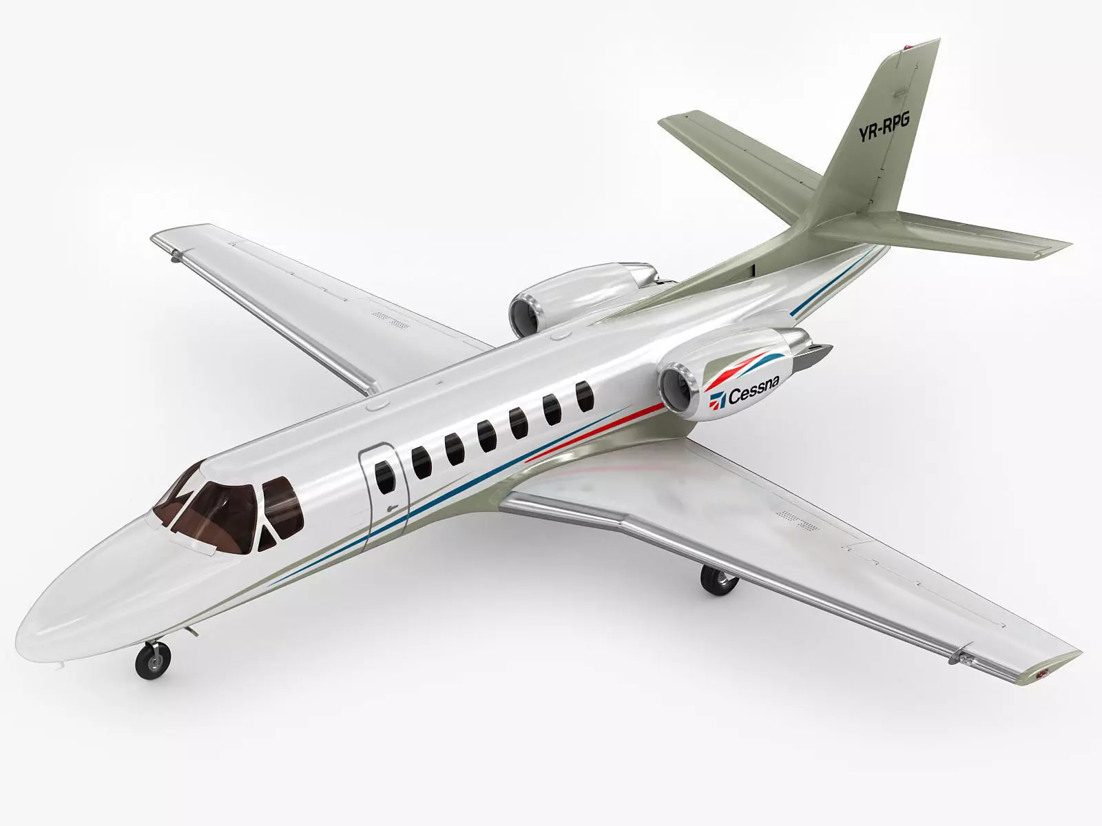 Cessna 560 Citation V 3D model_0