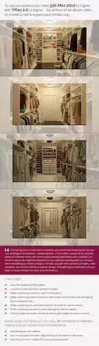 Dressroom walk in closet