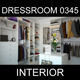 Dressroom interior of home 3D model_1