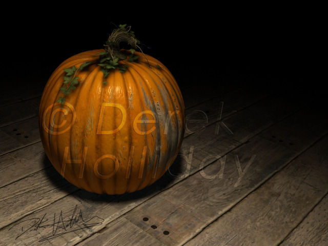 Pumpkin 3D model_10