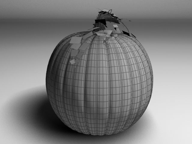 Pumpkin 3D model_9