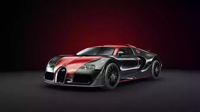 Bugatti Veyron  3D model