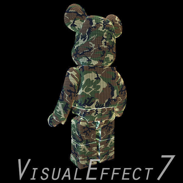 Soldier BearBrick 3D model_3