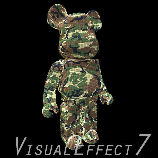 Soldier BearBrick 3D model_5