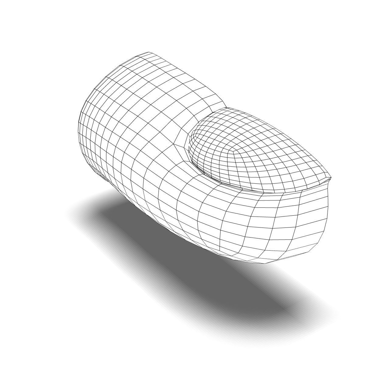 Human Finger Anatomy 3D model_4