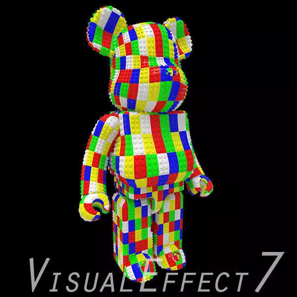 Lego BearBrick 3D model