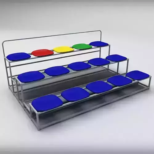 Stadium seating tribune small