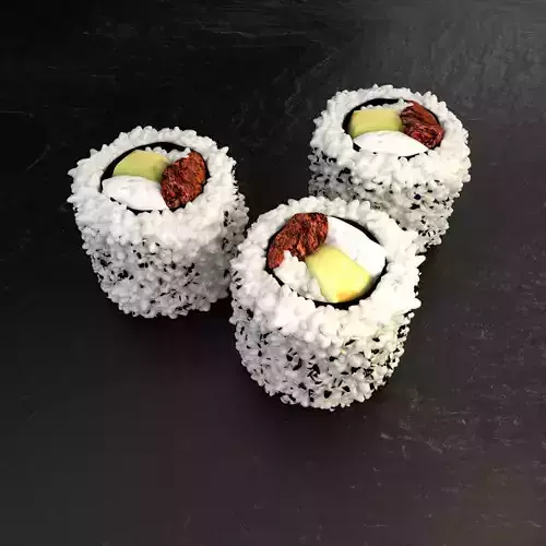 Sushi hosomaki avocado