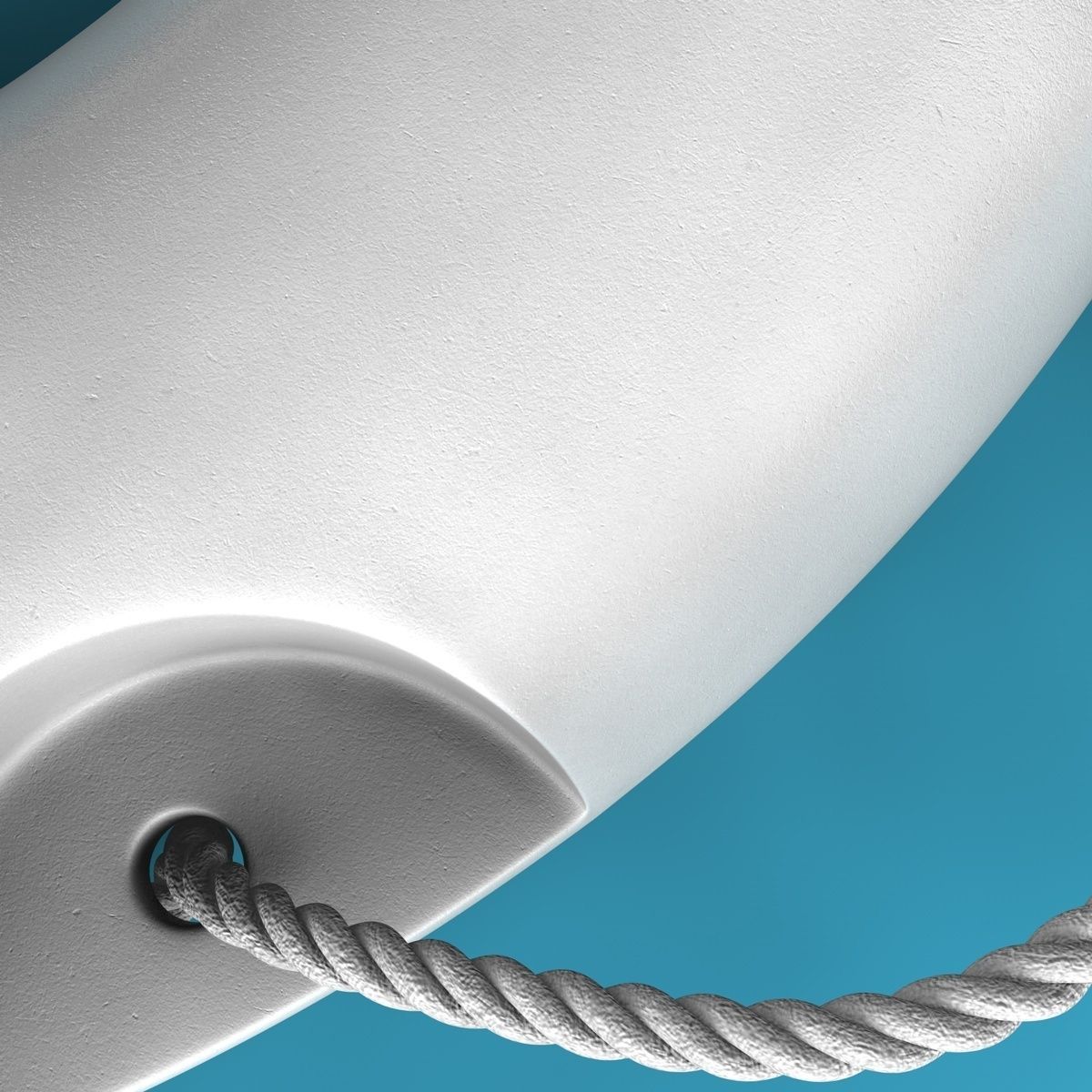 Life Buoy 3D model_4