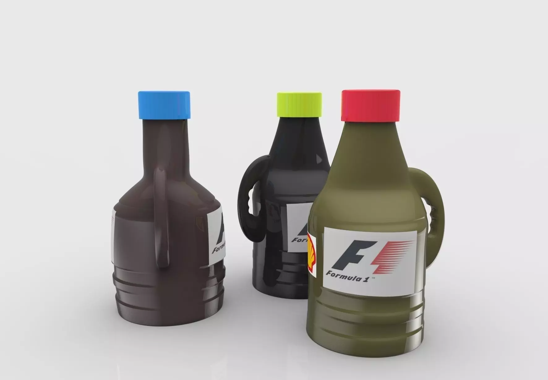 F1 oil Bottle Free 3D model