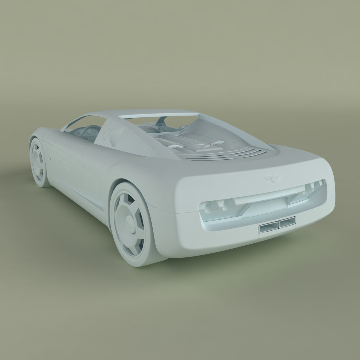 Bentley Hunaudieres Concept 3D model_13