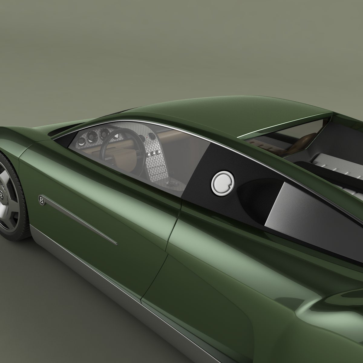 Bentley Hunaudieres Concept 3D model_7