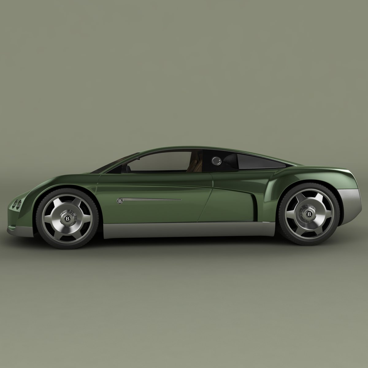 Bentley Hunaudieres Concept 3D model_1