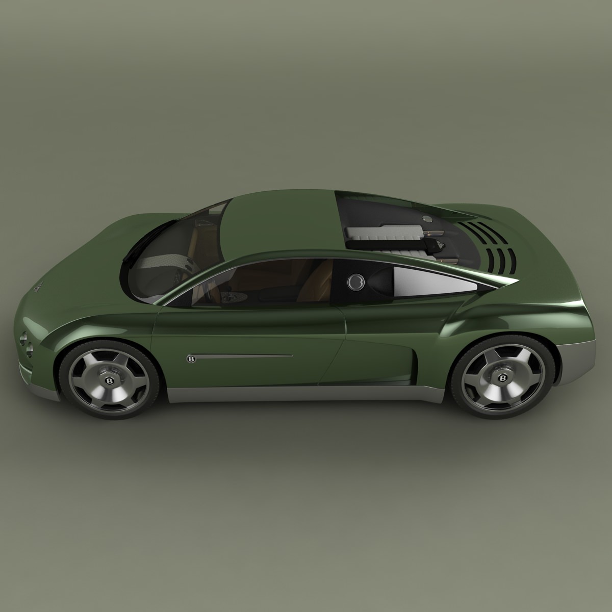 Bentley Hunaudieres Concept 3D model_4