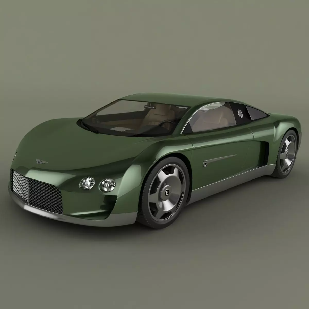 Bentley Hunaudieres Concept 3D model_0