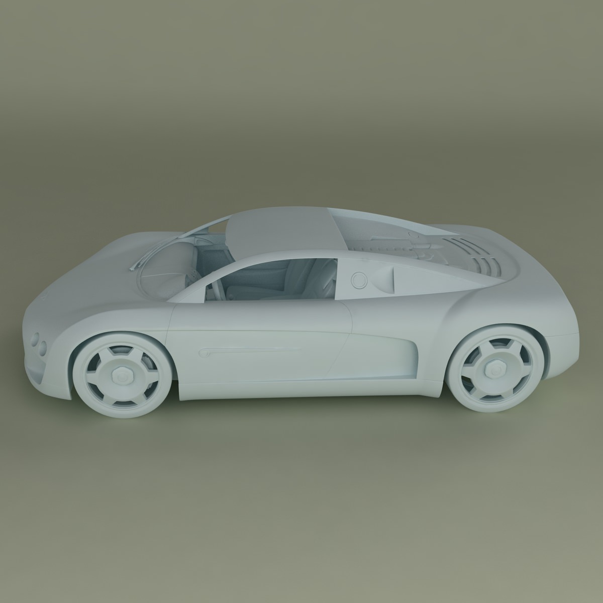 Bentley Hunaudieres Concept 3D model_12