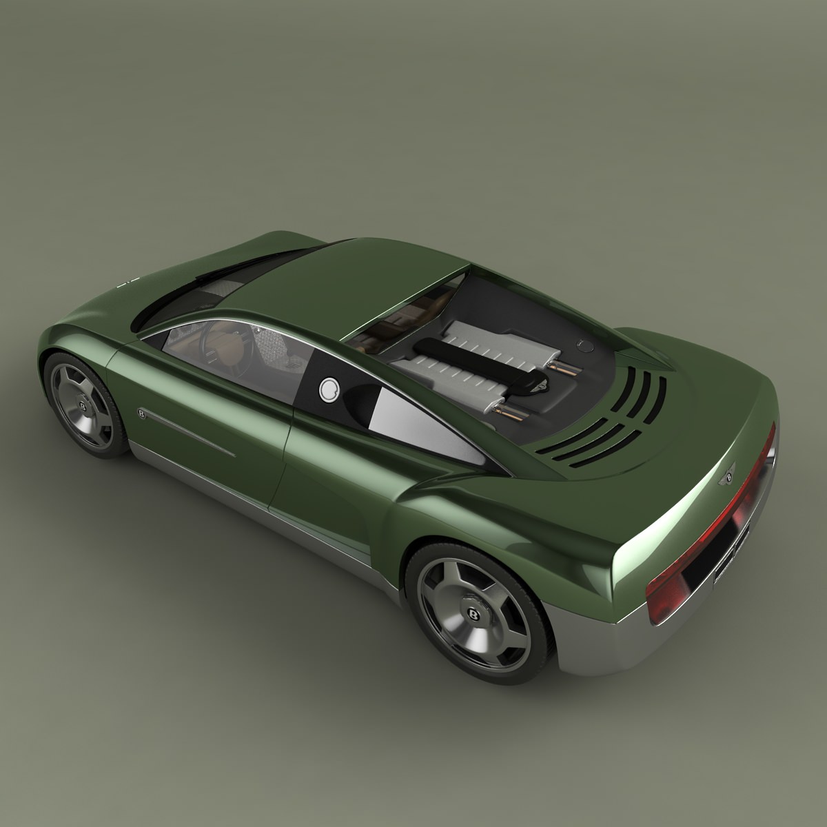 Bentley Hunaudieres Concept 3D model_6