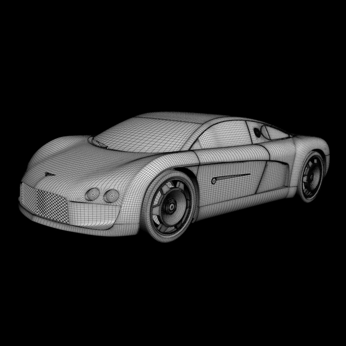 Bentley Hunaudieres Concept 3D model_10