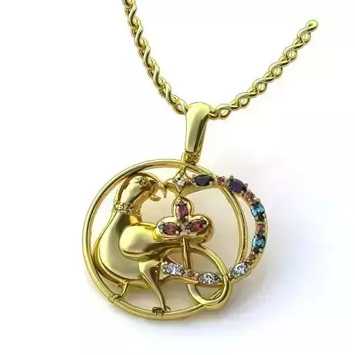 Golden Pendant
