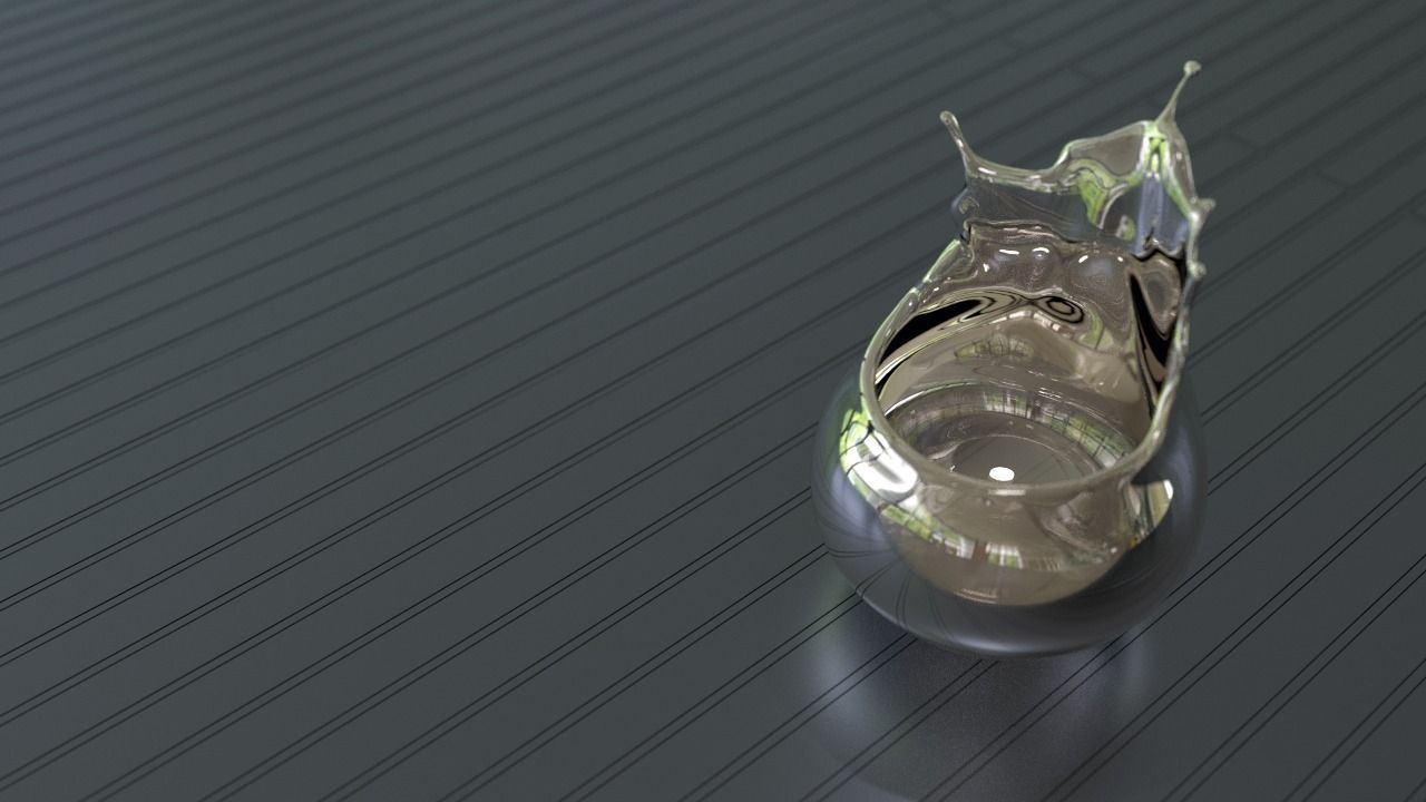 splashing bowl 3D print model_5