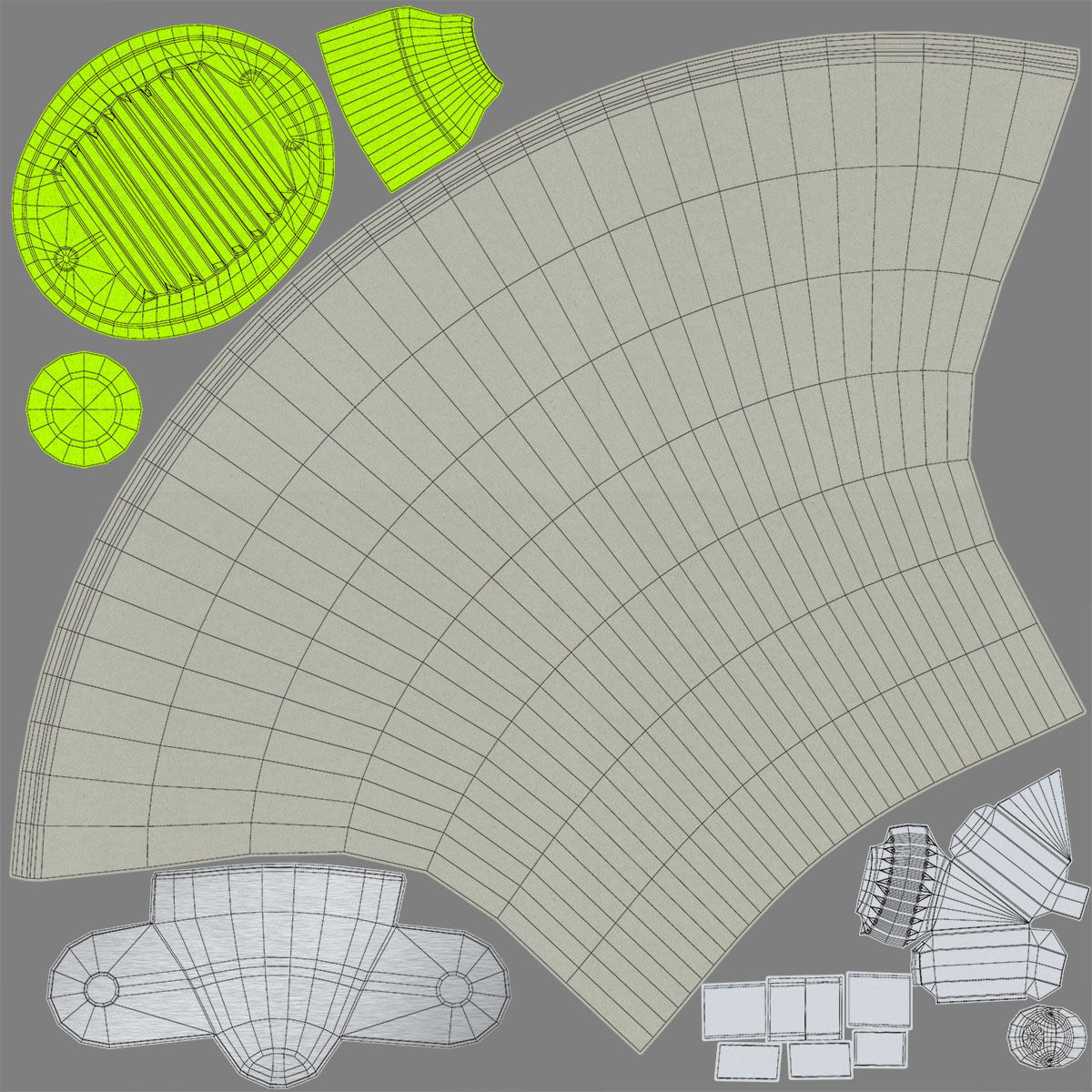 Megaphone 3D model_15