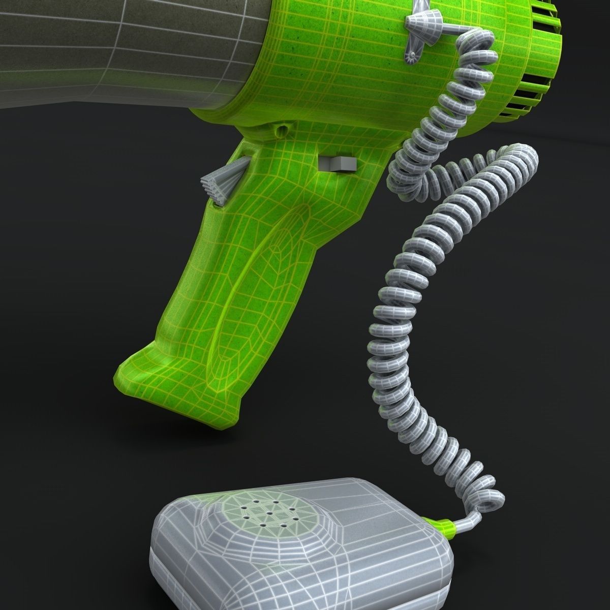Megaphone 3D model_6