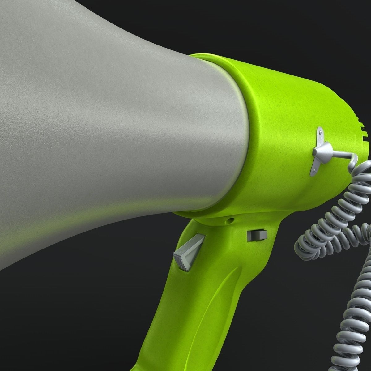 Megaphone 3D model_3