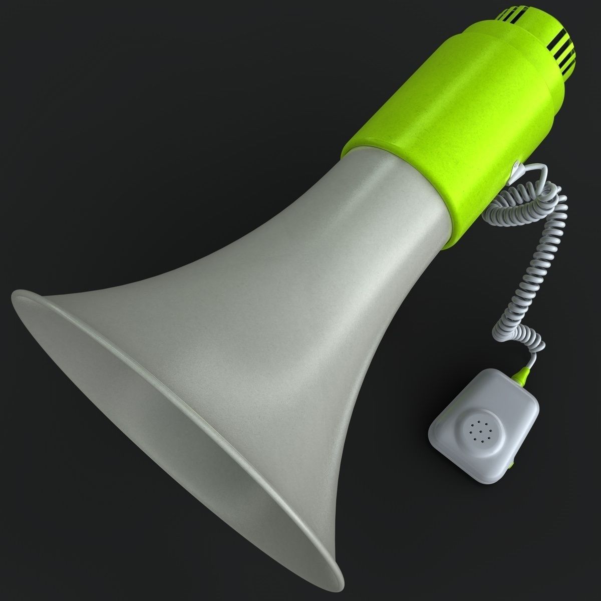 Megaphone 3D model_5