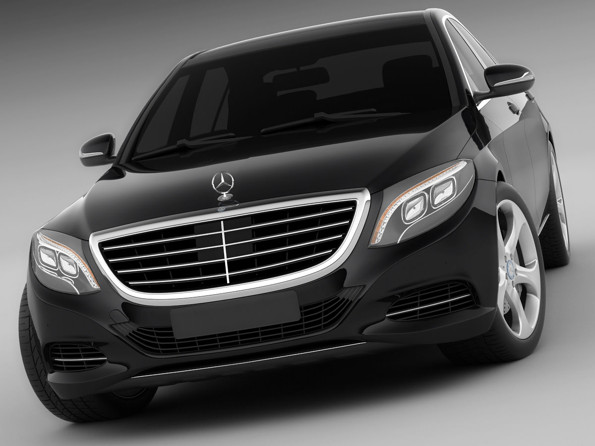 Mercedes S-class MY 2014 3D model_8
