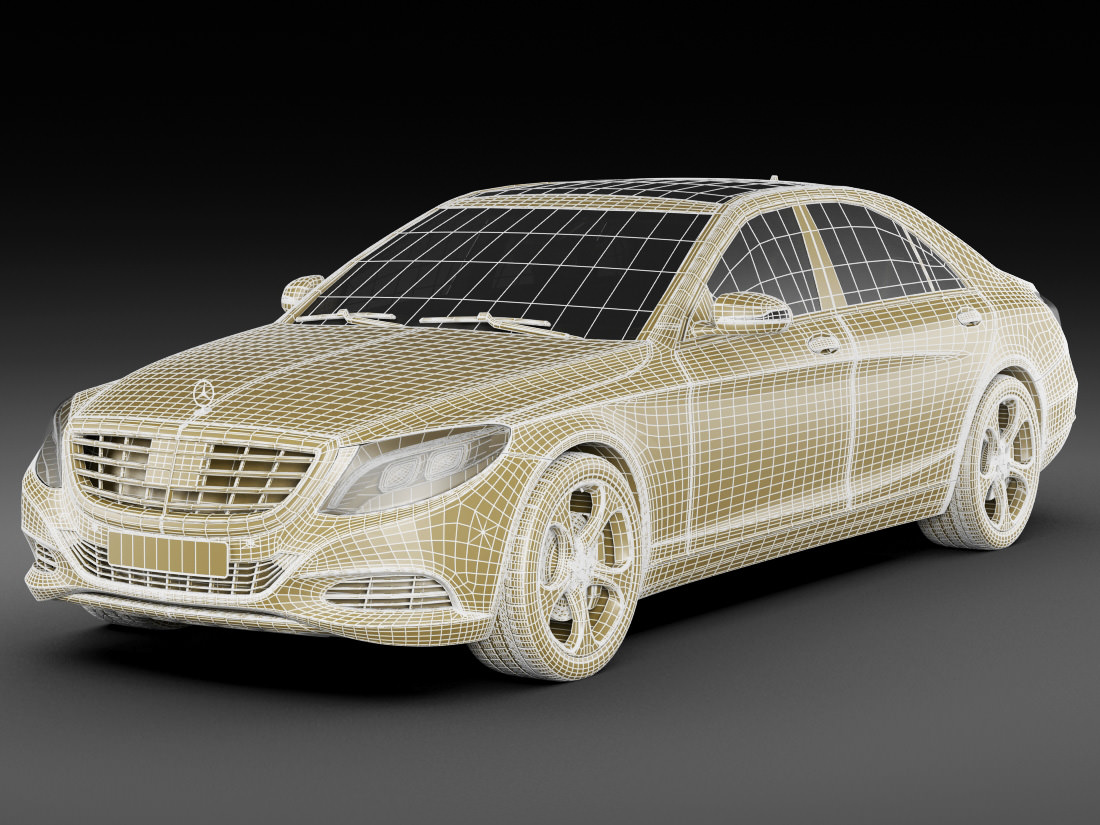 Mercedes S-class MY 2014 3D model_17