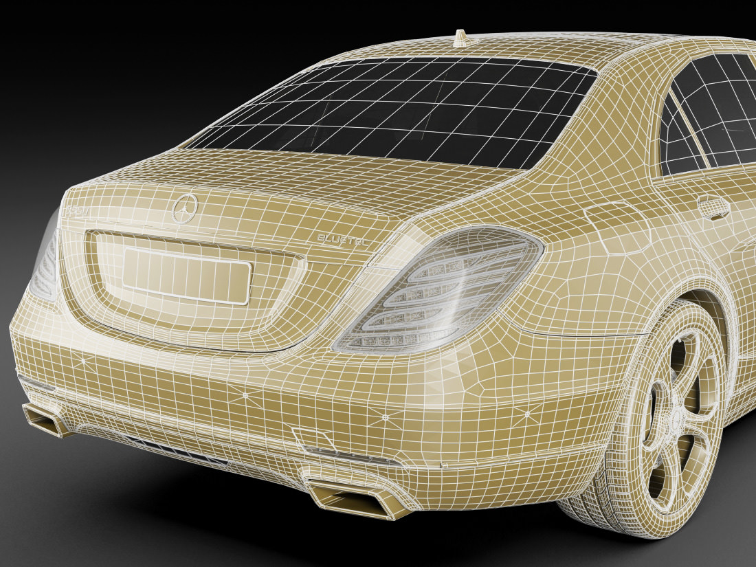 Mercedes S-class MY 2014 3D model_18