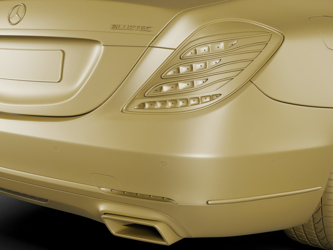 Mercedes S-class MY 2014 3D model_16