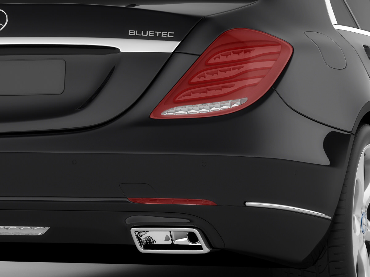 Mercedes S-class MY 2014 3D model_5