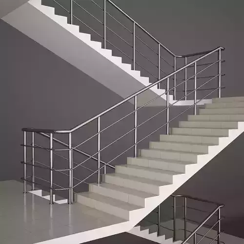 Office Stairs 3D model