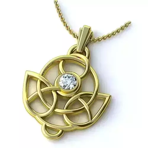 Golden Pendant